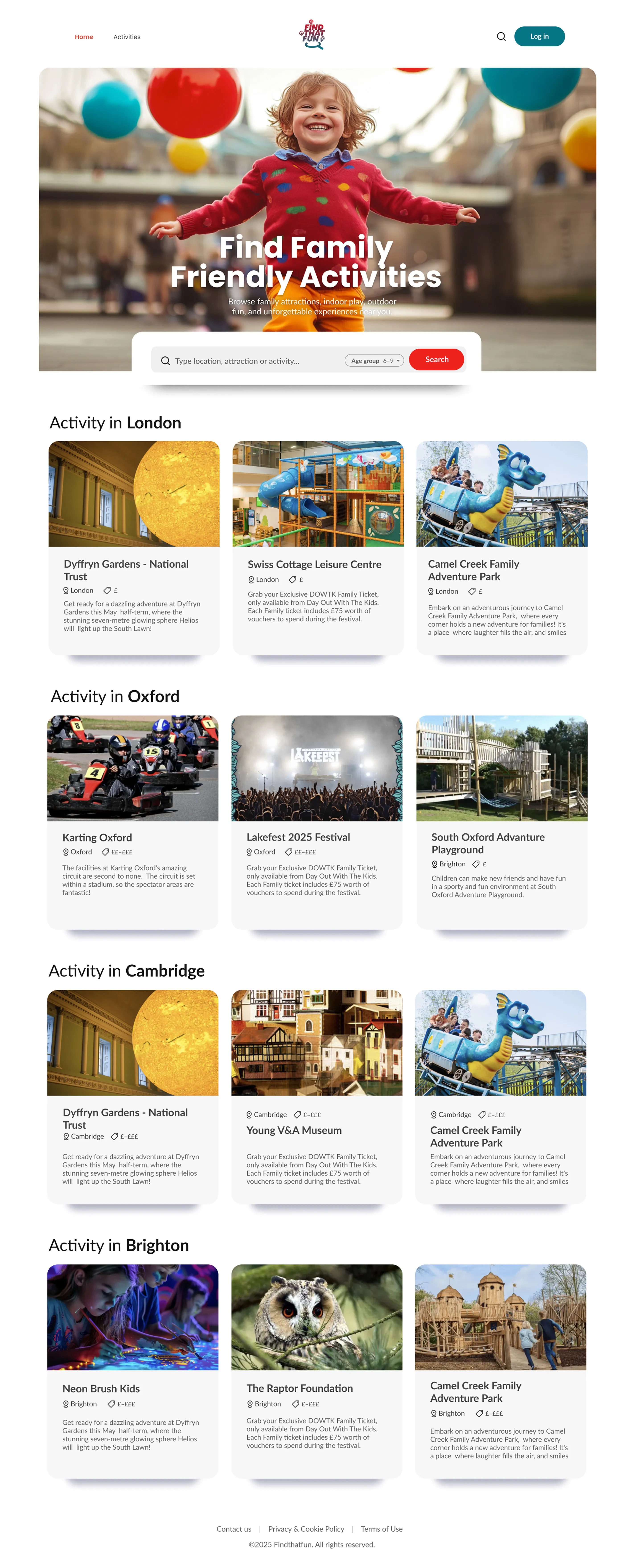 Landing Page